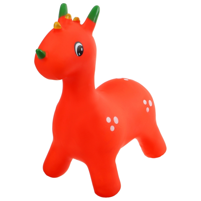 Попрыгун ZABIAKA «Динозавр», 60х69х39 см, 1400 г, цвет МИКС Попрыгун ZABIAKA «Динозавр», 60х69х39 см, 1400 г, цвет МИКС