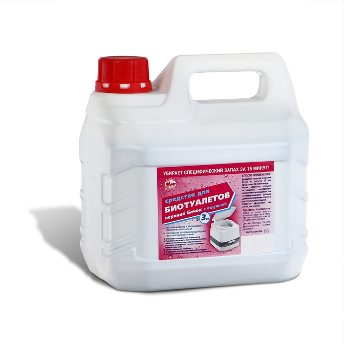 Жидкость для биотуалета верхнего бака &laquo;Артель Золотарь&raquo;, концентрат, 3 л
