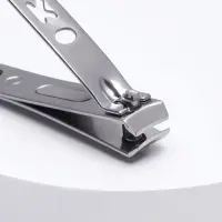 Кусачки книпсер маникюрные, с пилкой, 5.5 см, в коробке, МИКС