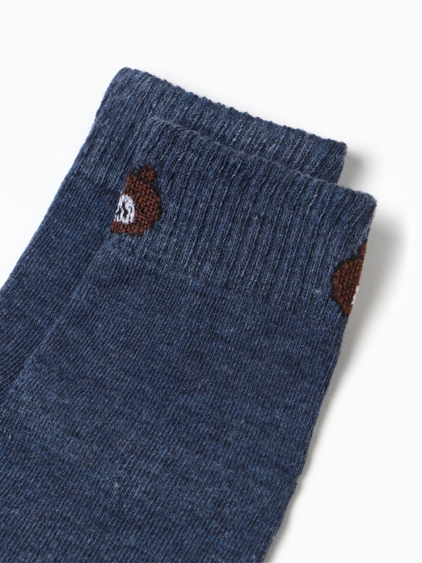 Носки "Мишки", цв. микс, р-р 34-41