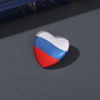 Набор брелок и значок "Русская красота" 6х11 см Набор брелок и значок "Русская красота" 6х11 см