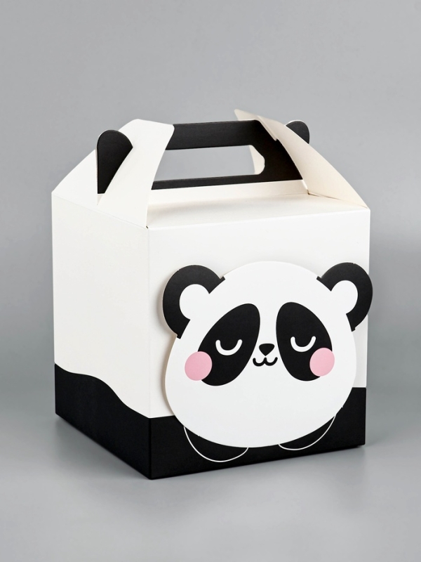 Подарочная упаковка &laquo;Панда&raquo; 15 х 15 х 15 см