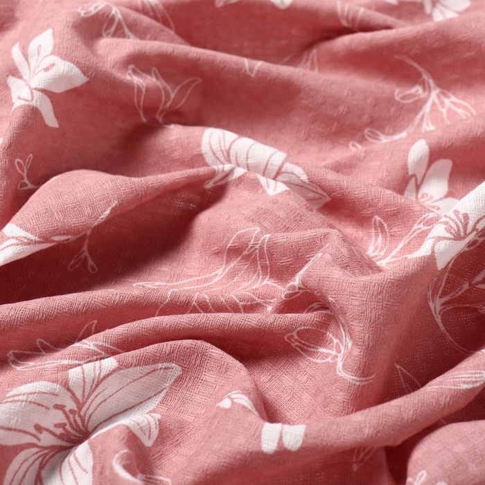 Полотенце Полотенце "Лилия" 80х150 см, 100% хлопок, ваф.полотно, 160гр/м2