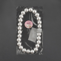 Подхват для штор «Бусы из жемчуга», d = 1,5 см, 40 ± 1 см, цвет белый Подхват для штор «Бусы из жемчуга», d = 1,5 см, 40 ± 1 см, цвет белый