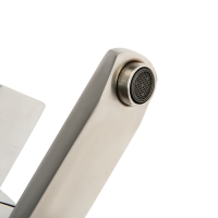 Смеситель для раковины ZEIN Z2942, картридж 40 мм, короткий излив, нерж сталь, сатин Смеситель для раковины ZEIN Z2942, картридж 40 мм, короткий излив, нерж сталь, сатин