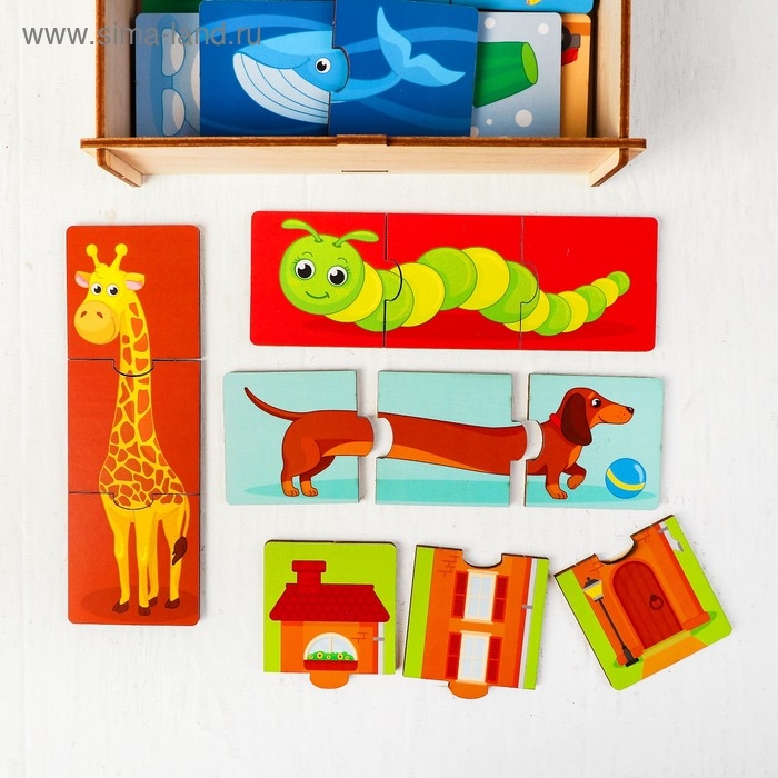 Пазл тройной &laquo;Собери картинку&raquo; (головоломка)