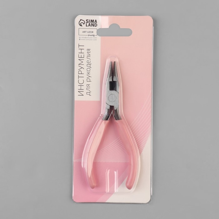 Плоскогубцы для рукоделия, 12 &times; 6,5 см, цвет розовый
