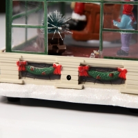 Светодиодная фигура «Дед Мороз в кресле» 23 × 15 × 14 см, полистоун, батарейки ААх3 (не в комплекте), USB, свечение мульти Светодиодная фигура «Дед Мороз в кресле» 23 × 15 × 14 см, полистоун, батарейки ААх3 (не в комплекте), USB, свечение мульти