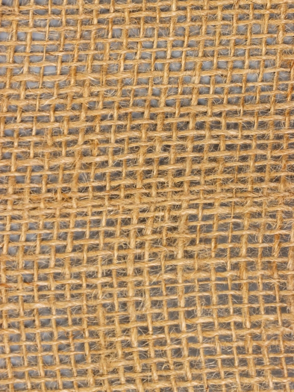 Джут натуральный, 1,1 &times; 10 м, плотность 260 г/м&sup2;, плетение 35 &times; 30 нитей