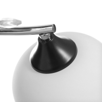 Люстра потолочная Зои 2хE27 40Вт Хром, черный Люстра потолочная Зои 2хE27 40Вт Хром, черный