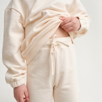 Костюм детский (свитшот, брюки) KAFTAN "Basic line", размер 28 (86-92), цвет бежевый
