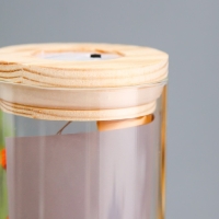 Ночник колба "Букет из красных цветов" LED от батареек LR1130 6,5х6,5х19 см RISALUX