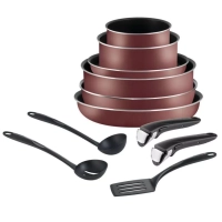 Набор посуды со съемной ручкой Ingenio Red