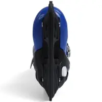 Коньки детские раздвижные BlackAqua, р. 30-33, для фитнеса, синие