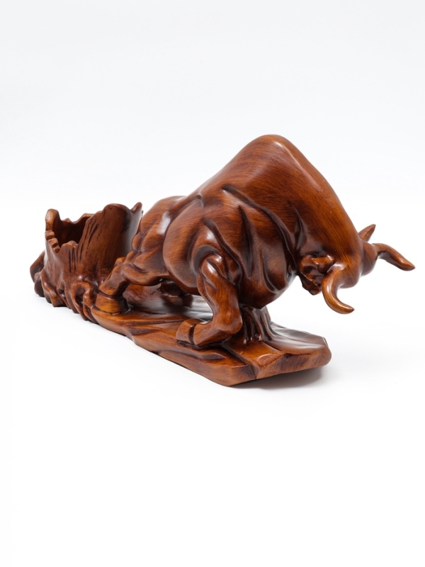 Подставка для бутылки "Бык" под дерево, 49.11.22см