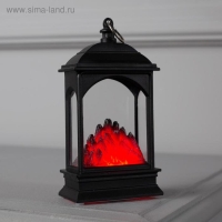 Светодиодная фигура «Камин» 7 × 13 × 4 см, пластик, батарейки AG13х3 (в комплекте), свечение красное Светодиодная фигура «Камин» 7 × 13 × 4 см, пластик, батарейки AG13х3 (в комплекте), свечение красное