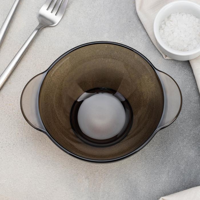 Бульонница Luminarc &laquo;Дымчатая&raquo;, 560 мл, стекло, коричневая