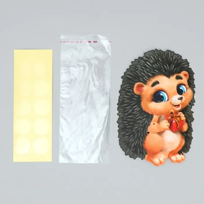 Пакет под сладости &laquo;Ёжик&raquo;, 11 х 6 см
