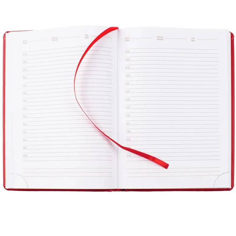 Ежедневник Prizma, недатированный, красный Ежедневник Prizma, недатированный, красный