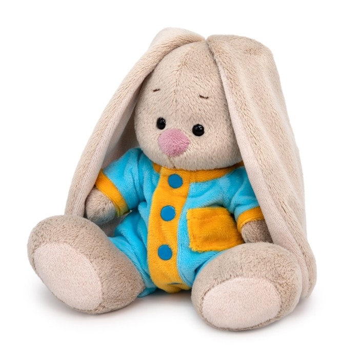 Мягкая игрушка «Зайка Ми в голубом комбинезоне», 15 см Мягкая игрушка «Зайка Ми в голубом комбинезоне», 15 см