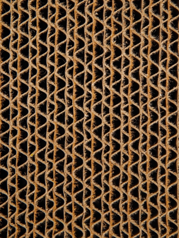 Когтеточка-лежанка "Пижон" из гофрокартона с кошачьей мятой "Волна", 44,5 х 21 х 4 см