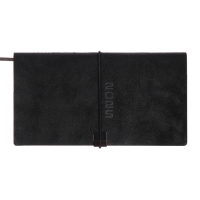 Еженедельник датир 2025г 175х95мм мягк обл иск кож 64л ESCALADA, бл тис, бл 70 г/м&sup2;,чёрный