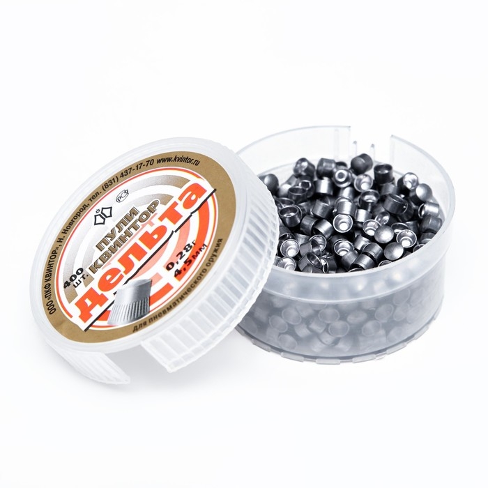 Пули для пневматики Пули для пневматики "Дельта" кал.4,5мм, 0,28-0,3гр, 400шт
