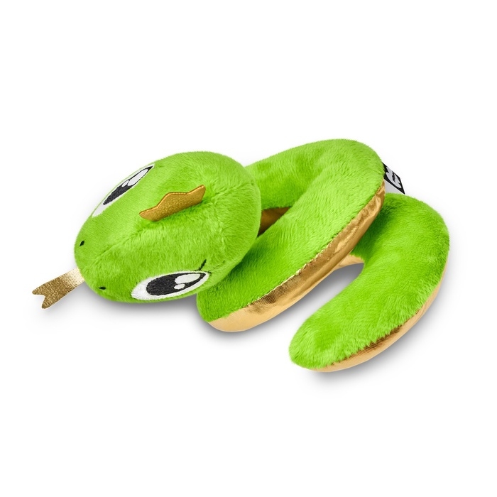 Мягкая игрушка змея &laquo;Золотая принцесса&raquo;, 17 см