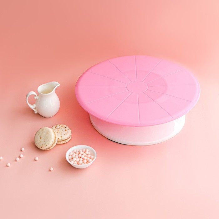 Подставка для торта вращающаяся &laquo;Мелоди&raquo;, d=29 см