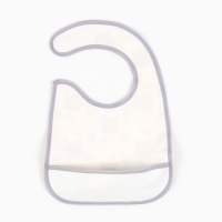 Нагрудник непромокаемый &laquo;Лесная сказка&raquo;, на липучке, с карманом