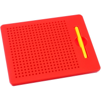 Планшет магнитный для рисования &laquo;Магнитное рисование&raquo;, СМЕШАРИКИ, 380 отверстий