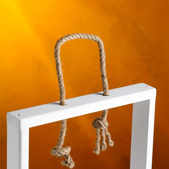 Кашпо деревянное 26×5×40 см с 5 колбами 15 см Кашпо деревянное 26×5×40 см с 5 колбами 15 см "Рамка Экстра Слим", белый Дарим Красиво