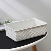 Корзинка универсальная Wenge, 2,25 л, 25,7&times;15,8&times;8 см, цвет светло-серый