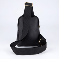 Сумка молодёжная через плечо True, цвет чёрный Сумка молодёжная через плечо True, цвет чёрный