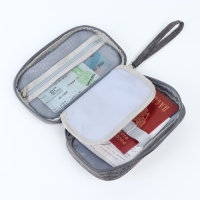 Органайзер для документов &laquo;Путешествие-всегда хорошая идея&raquo;, серый, 19 х 13 см.