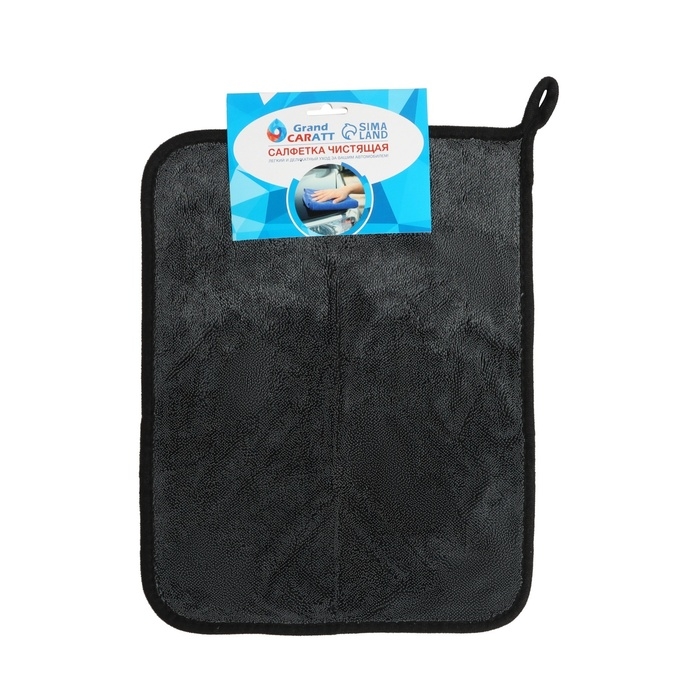 Тряпка для мытья авто супервпитывающая, Grand Caratt, микрофибра, 600 г/м&sup2;, 30&times;40 cм