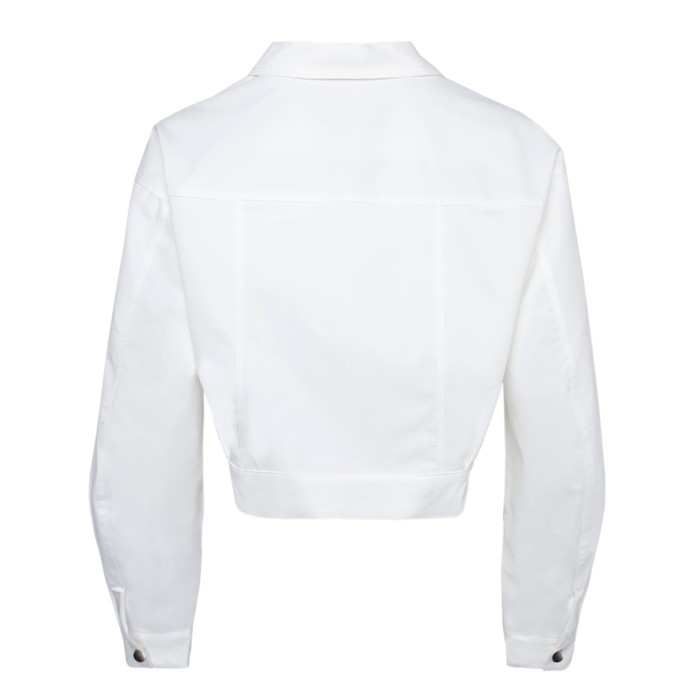 Жакет женский MINAKU: Casual Collection цвет белый, р-р 48 Жакет женский MINAKU: Casual Collection цвет белый, р-р 48