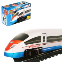 Конструктор &laquo;Скоростной поезд Сапсан&raquo;, РЖД, 46 деталей