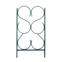 Арка садовая, разборная, 230 &times; 120 &times; 51 см, металл, зелёная