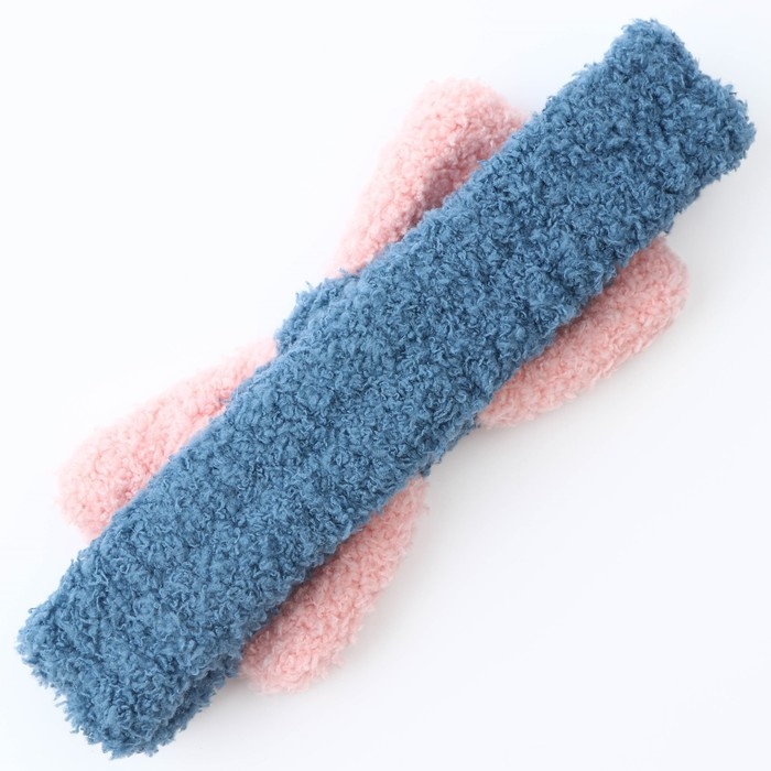 Повязка на голову &laquo;Ой, всё!&raquo; сине-розовая, 18 х 7 х 4.5 см