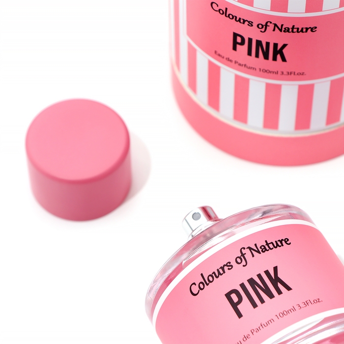 Парфюмерная вода женская Colours Of Nature Pink (по мотивам Bombshell by Victoria&acute;s), 100 мл