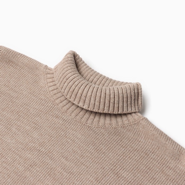 Джемпер вязаный женский MINAKU: Knitwear collection цвет бежевый, р-р 50-52