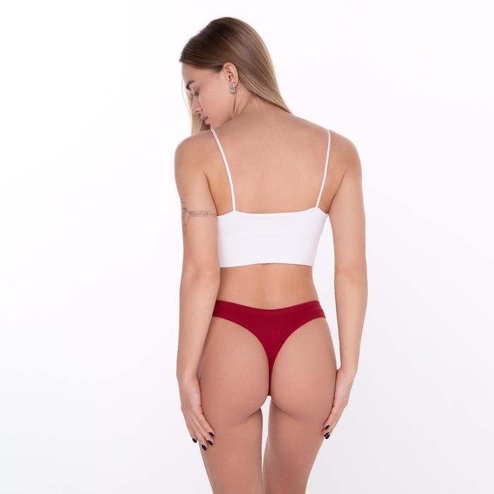 Трусы стринги женские, цвет МИКС, размер 42-44 (XL)