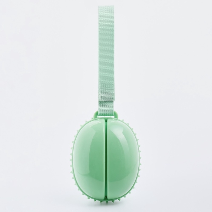 Игрушка массажная пищащая для собак "Фрукт",10,5 см, ТПР, микс цветов