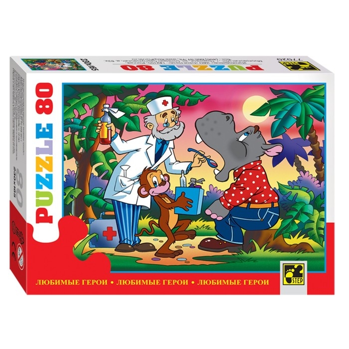 Пазлы &laquo;Любимые герои&raquo;, 80 элементов, МИКС