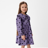 Платье детское вельветовое KAFTAN "Горошек" р.32 (110-116 см) Платье детское вельветовое KAFTAN "Горошек" р.32 (110-116 см)