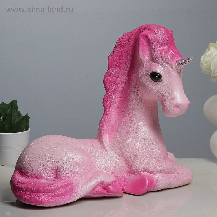 Копилка Копилка "Единорог" розовый, 23х41х34см