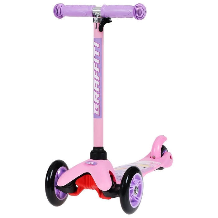 Самокат-снегокат 2 в 1 GRAFFITI «Зайка» Самокат-снегокат 2 в 1 GRAFFITI «Зайка»