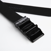 Ремень мужской &laquo;Великан&raquo;, ширина 4 см, автомат, пряжка металл, цвет чёрный