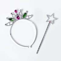 Карнавальный набор &laquo;Феи&raquo;, 2 предмета: жезл, ободок